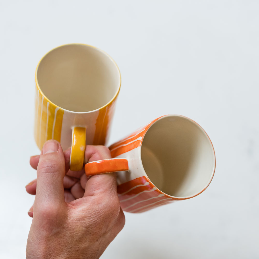 Musango Demi Mugs - Sgraffito - Image 2