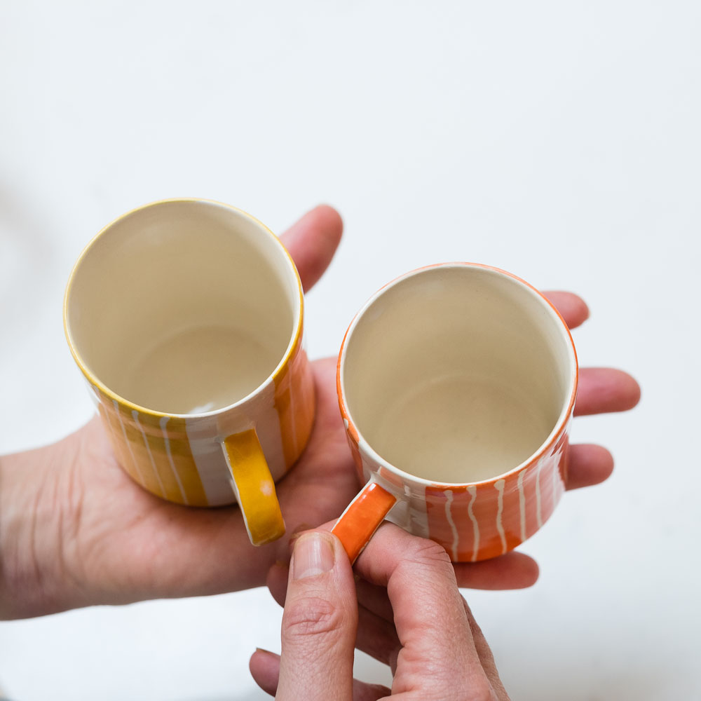 Musango Demi Mugs - Sgraffito - Image 6