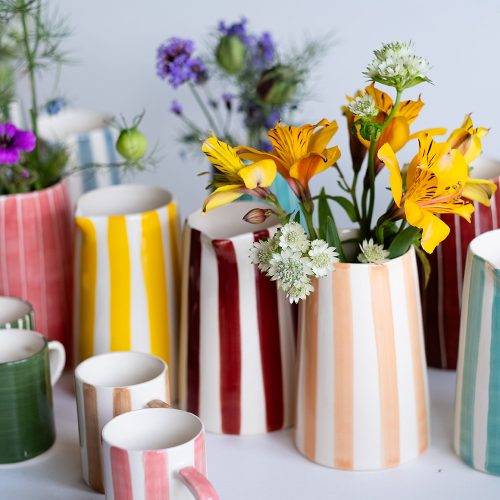 Musango Creamer Candy Stripe
