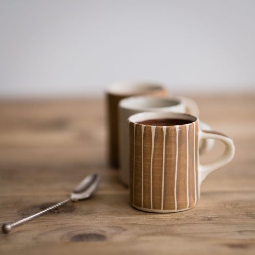 Musango Espresso Pair 1 Plain wash & 1 Sgraffito